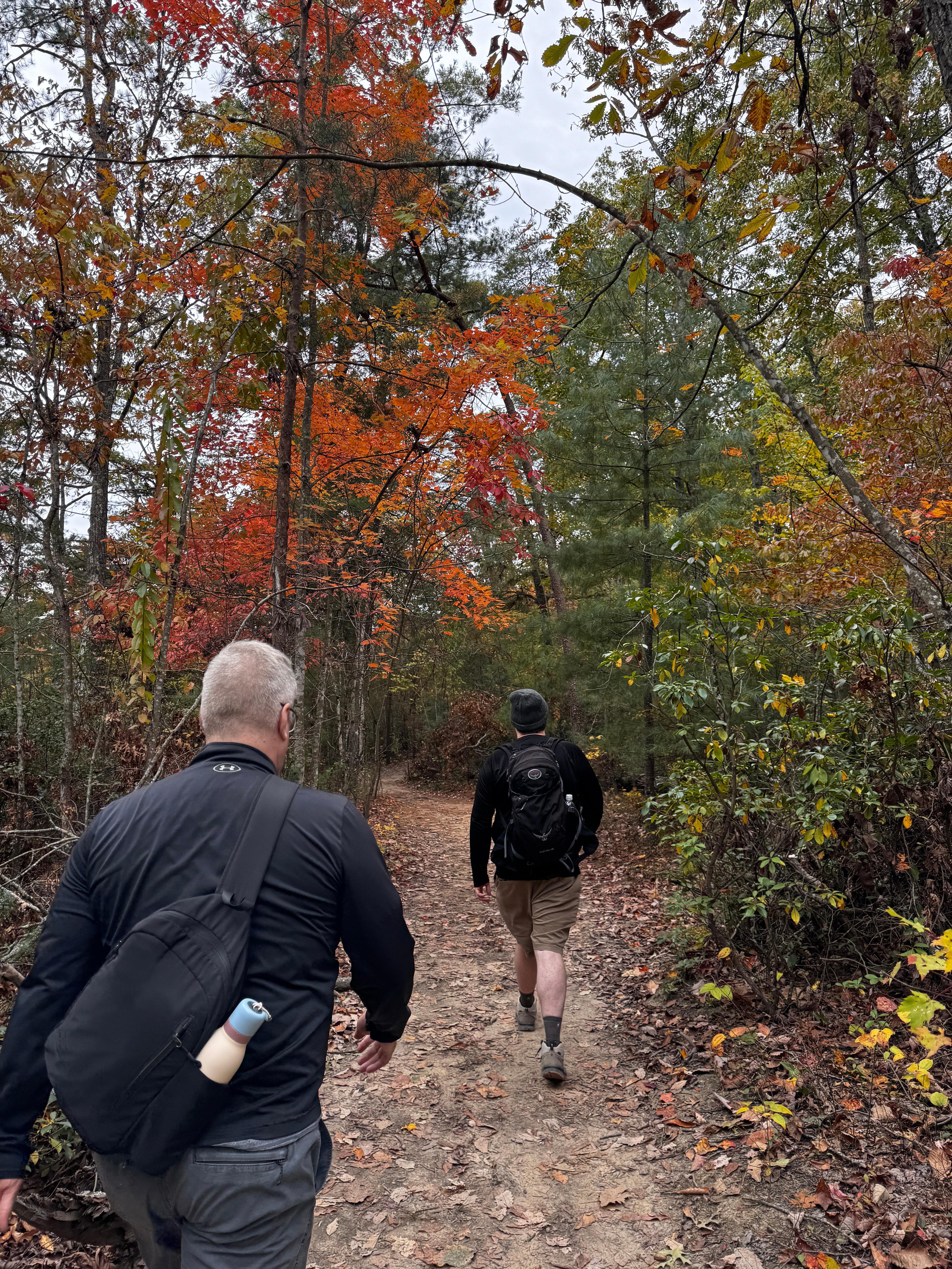 Hiking in late October