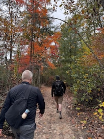 Hiking in late October