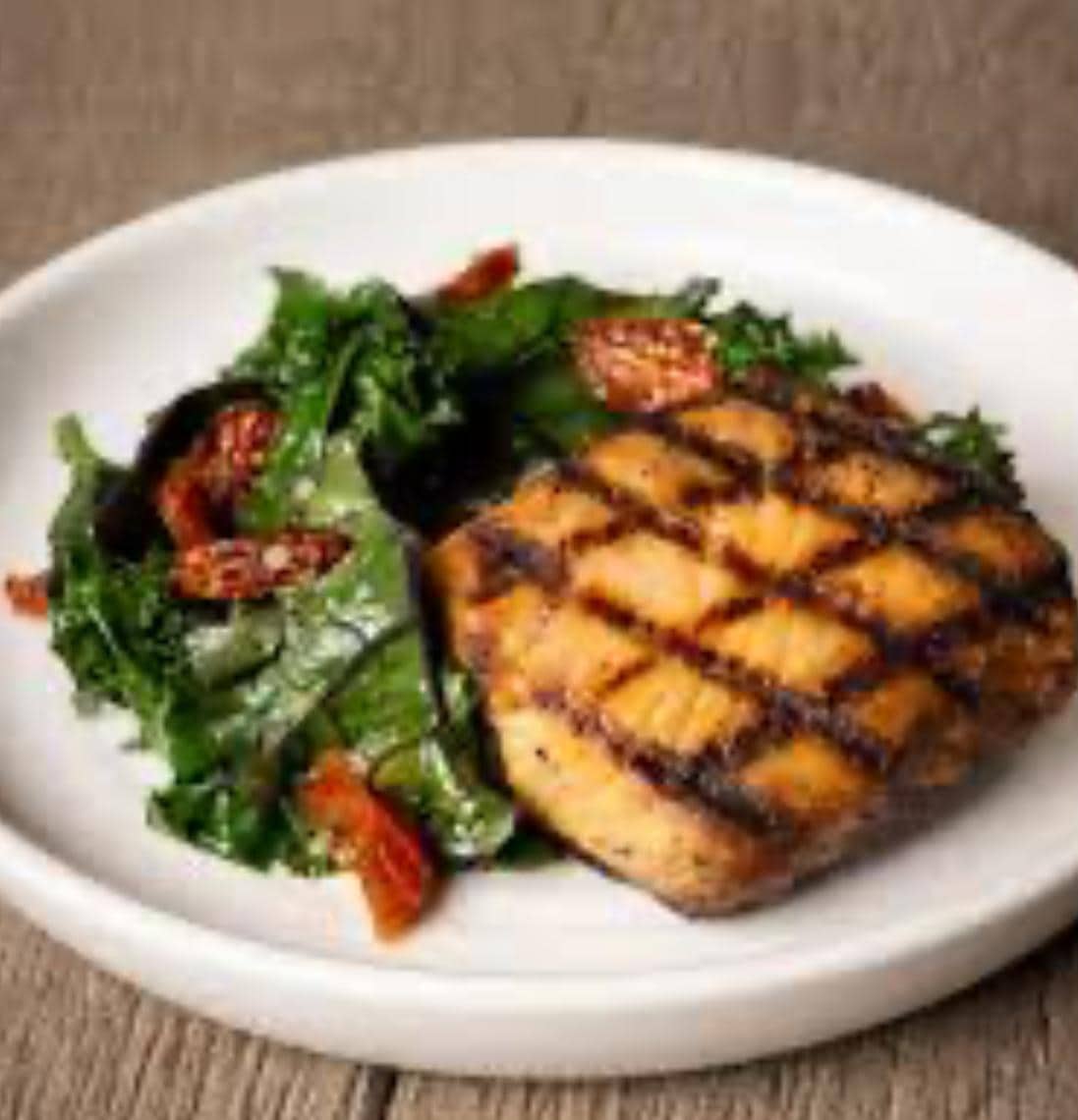 Salmon at the restaurant was great!