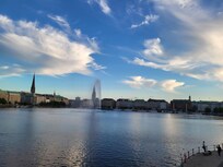 Smaller lake and boats