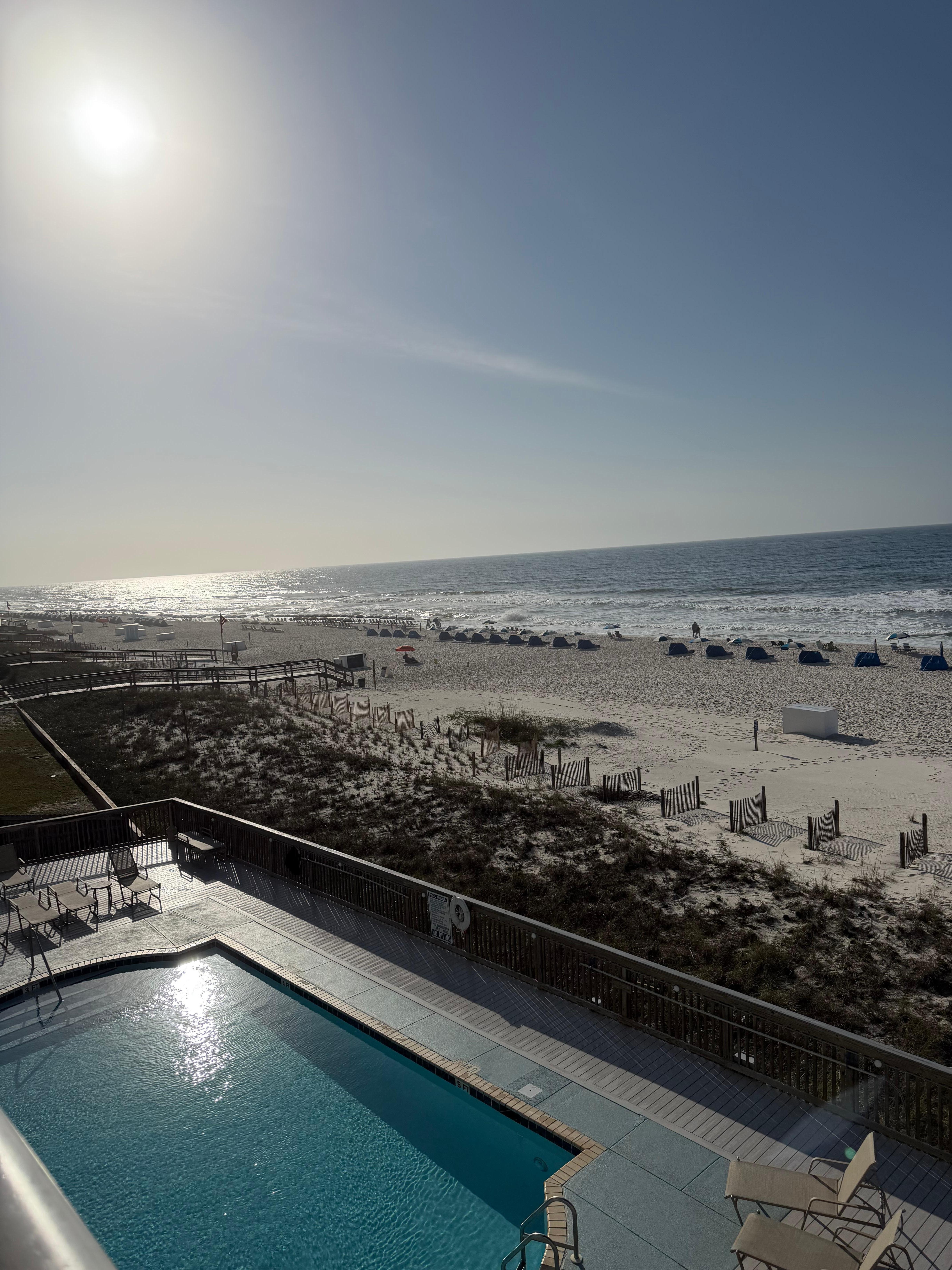 View from the porch balcony