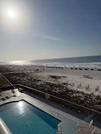 View from the porch balcony