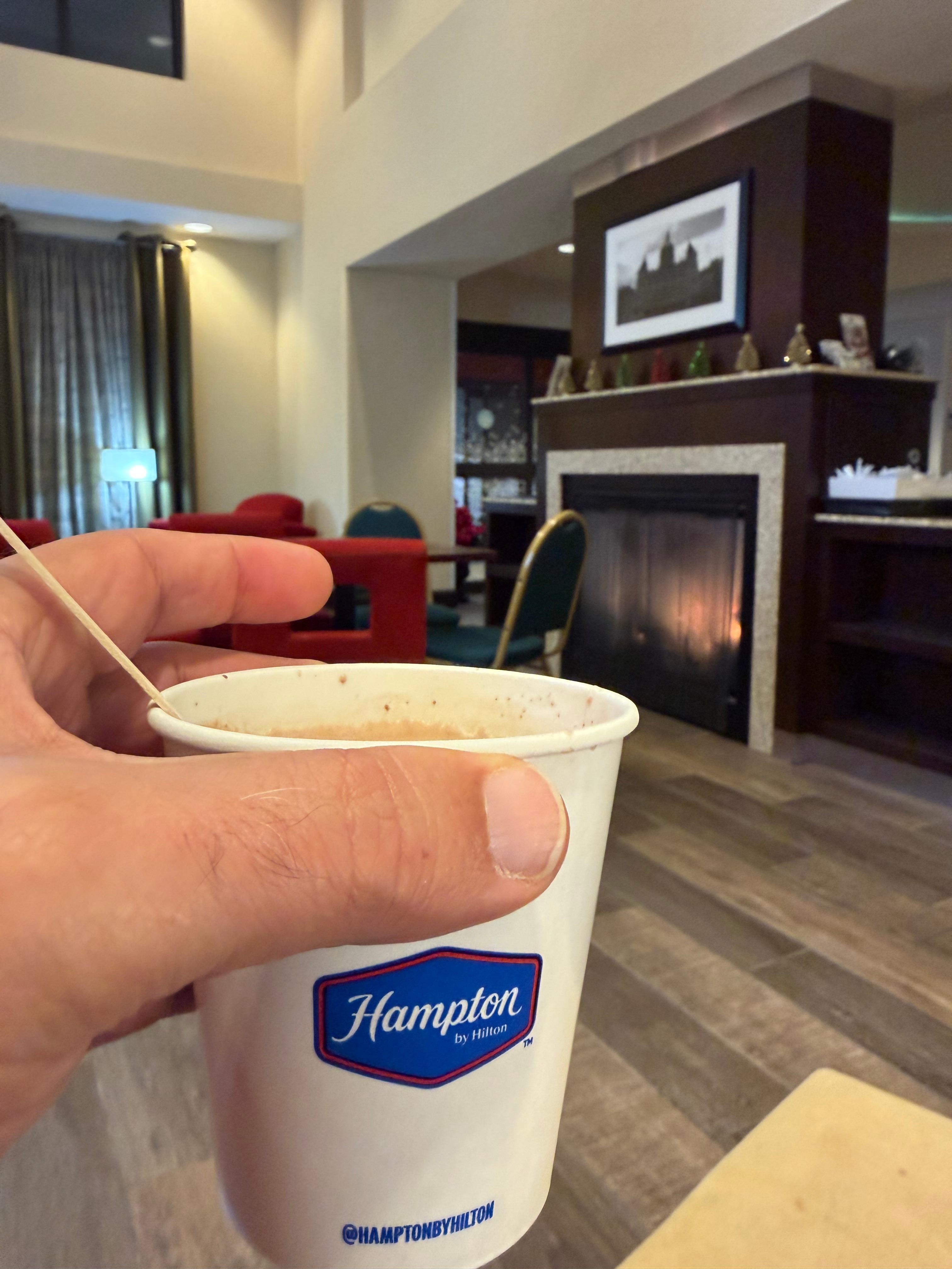 A great hot coco on a cold snowy night!!!