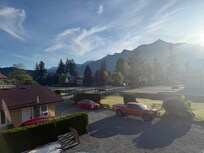 View from balcony.
