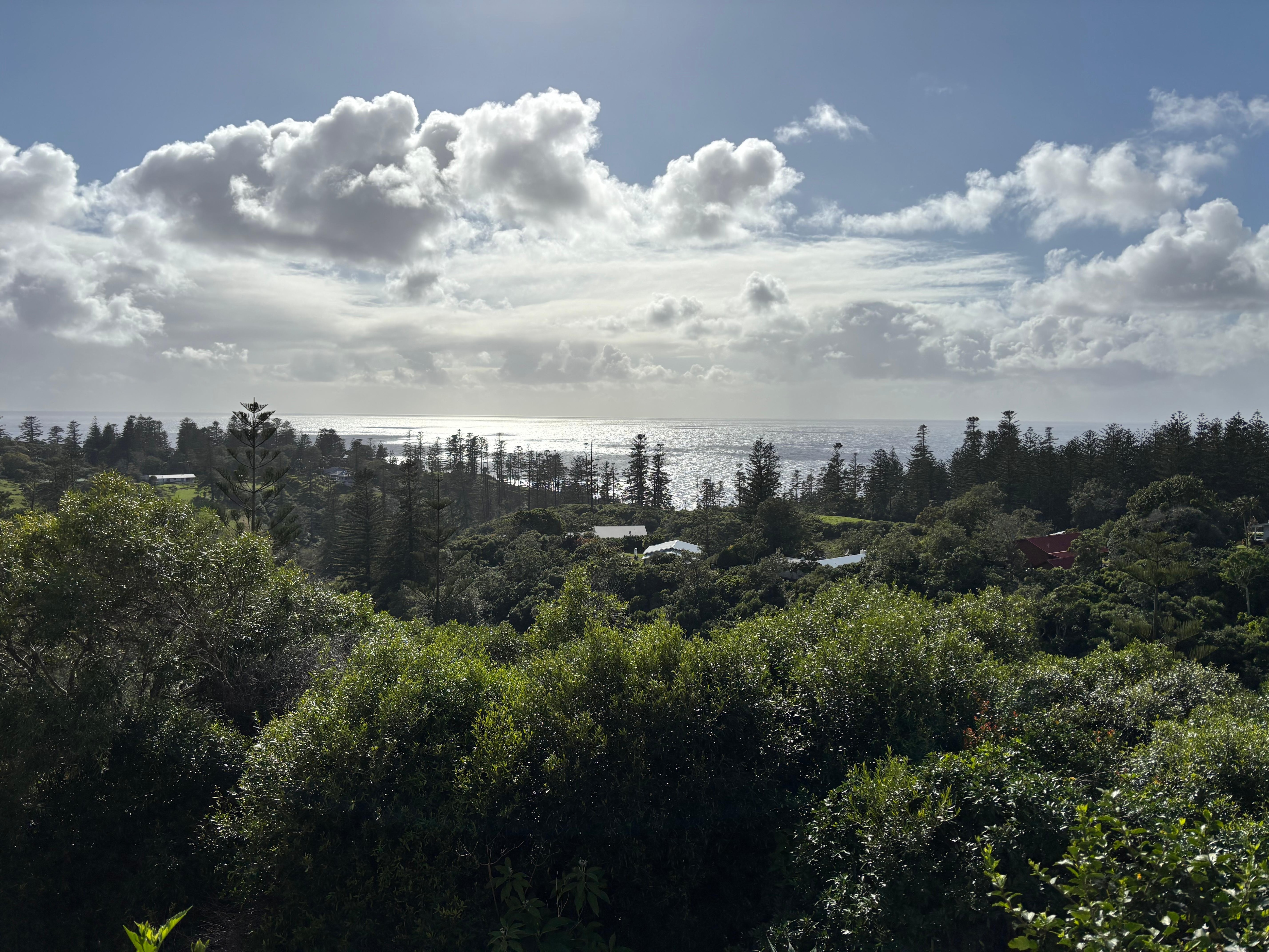  View from our balcony 