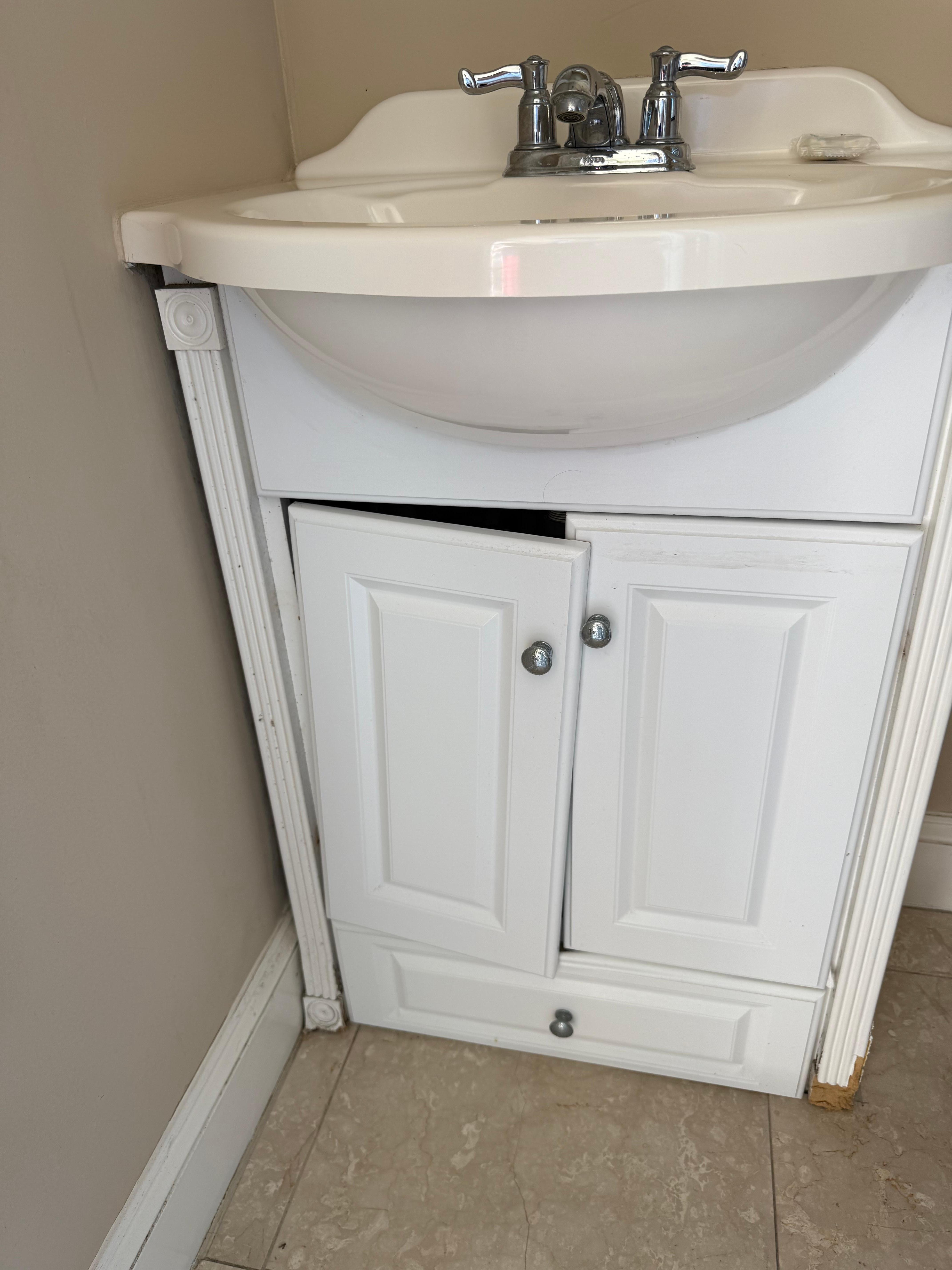 Bathroom doors falling off