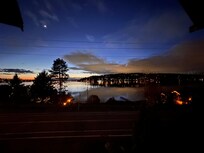 Sunset from the deck