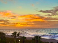 Sunrise from our balcony