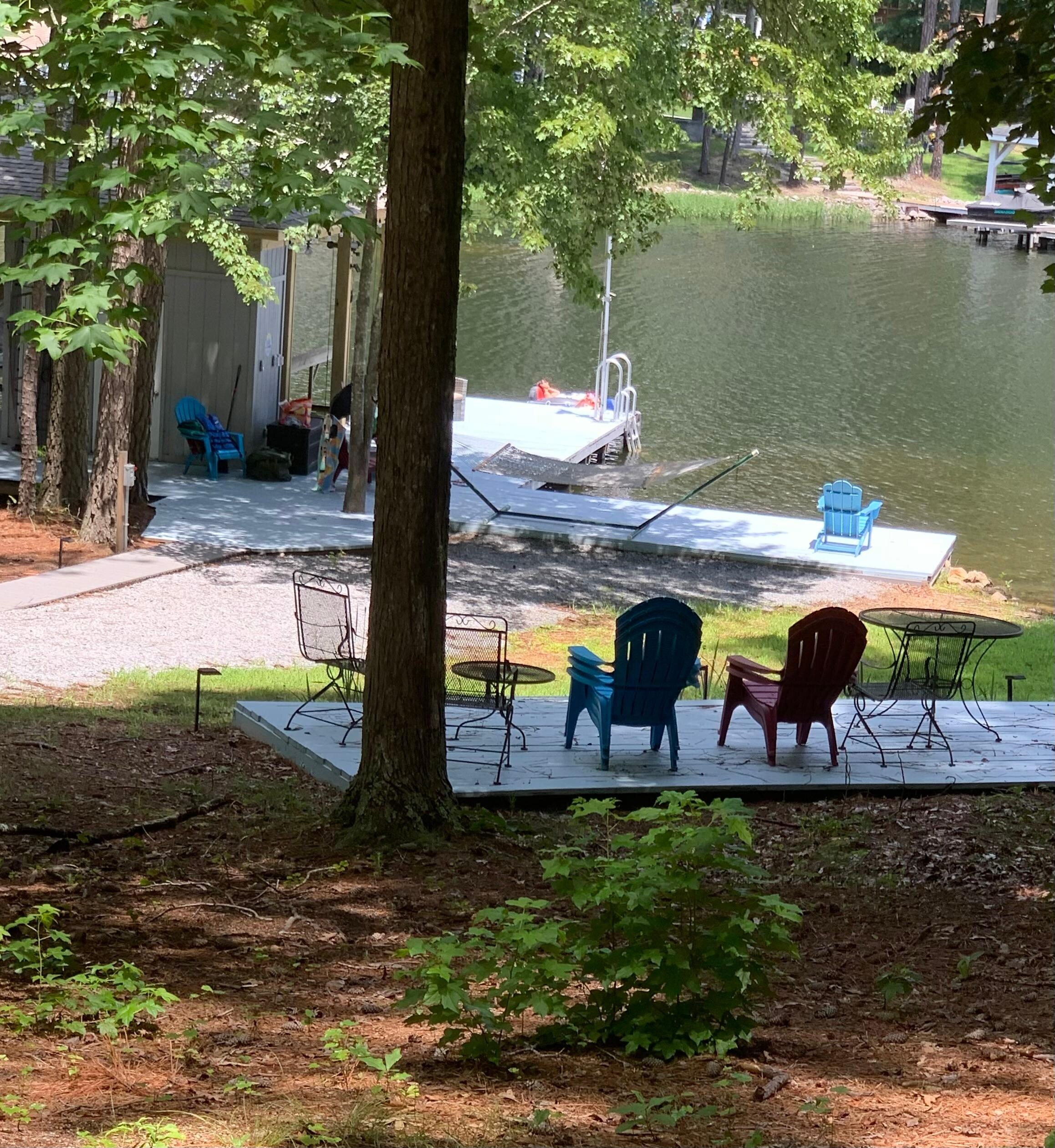 View from deck 