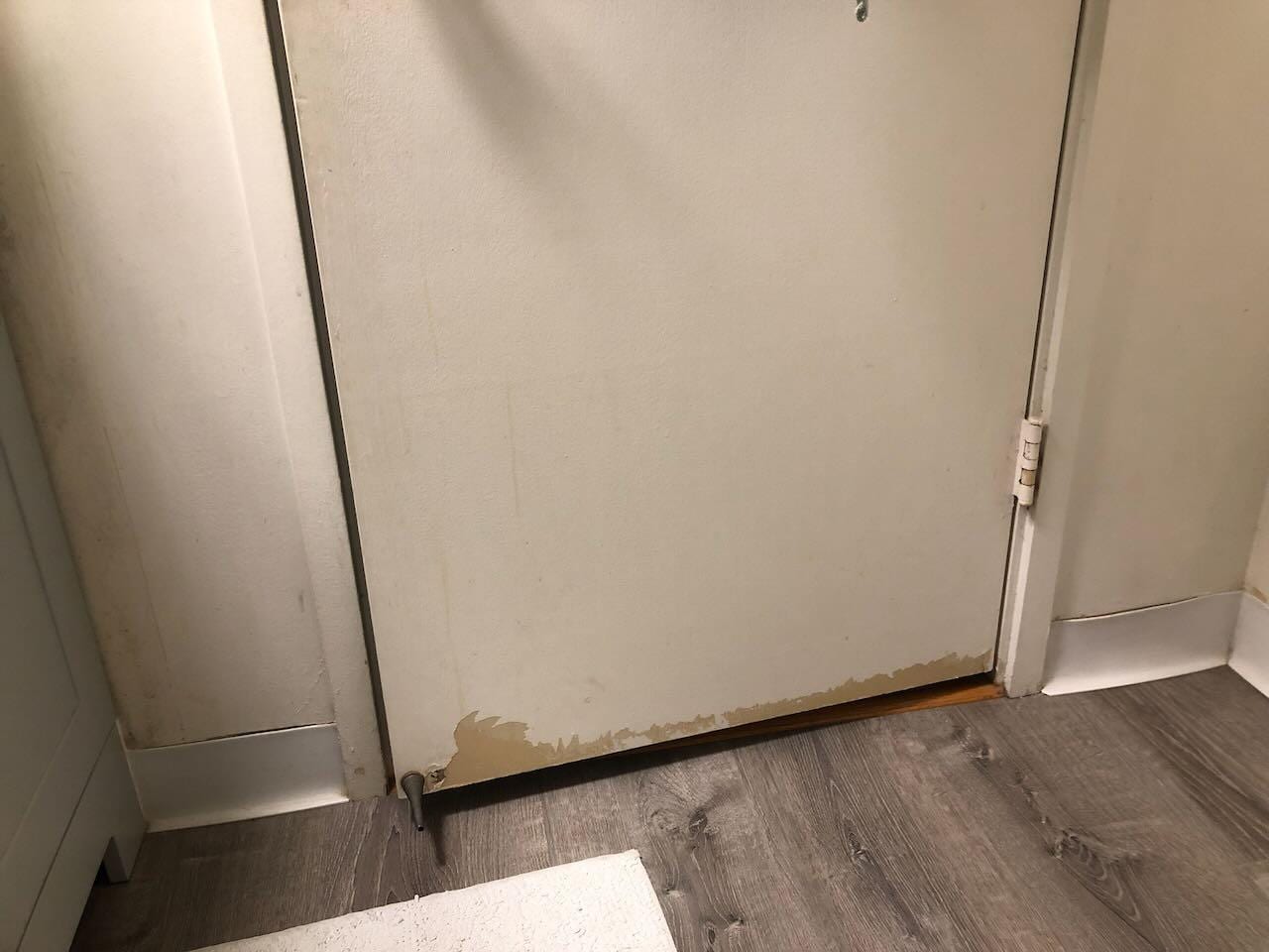 Bathroom door