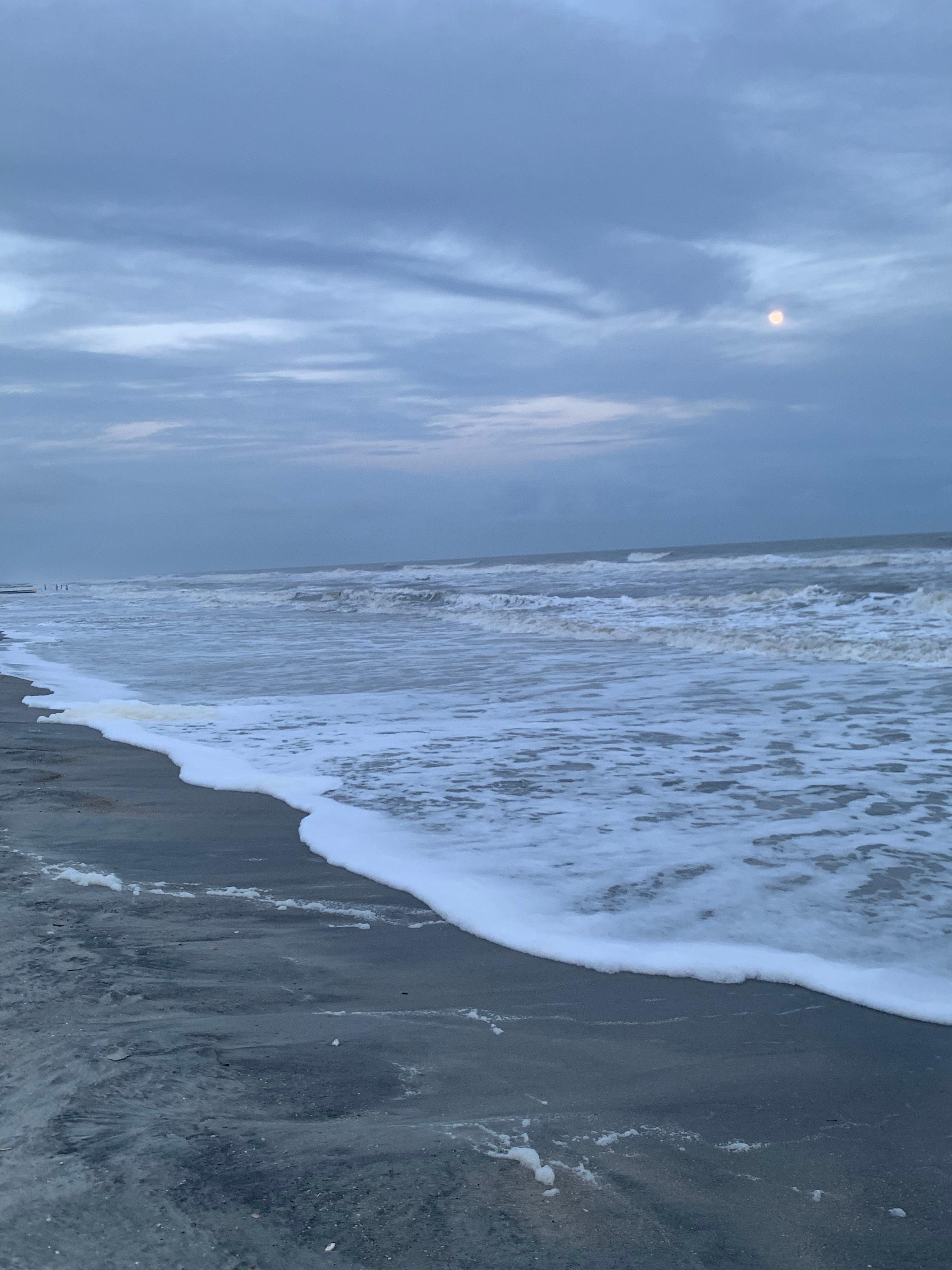 Warm water even in October 