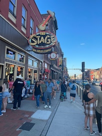 Broadway street. Crazy amount of people