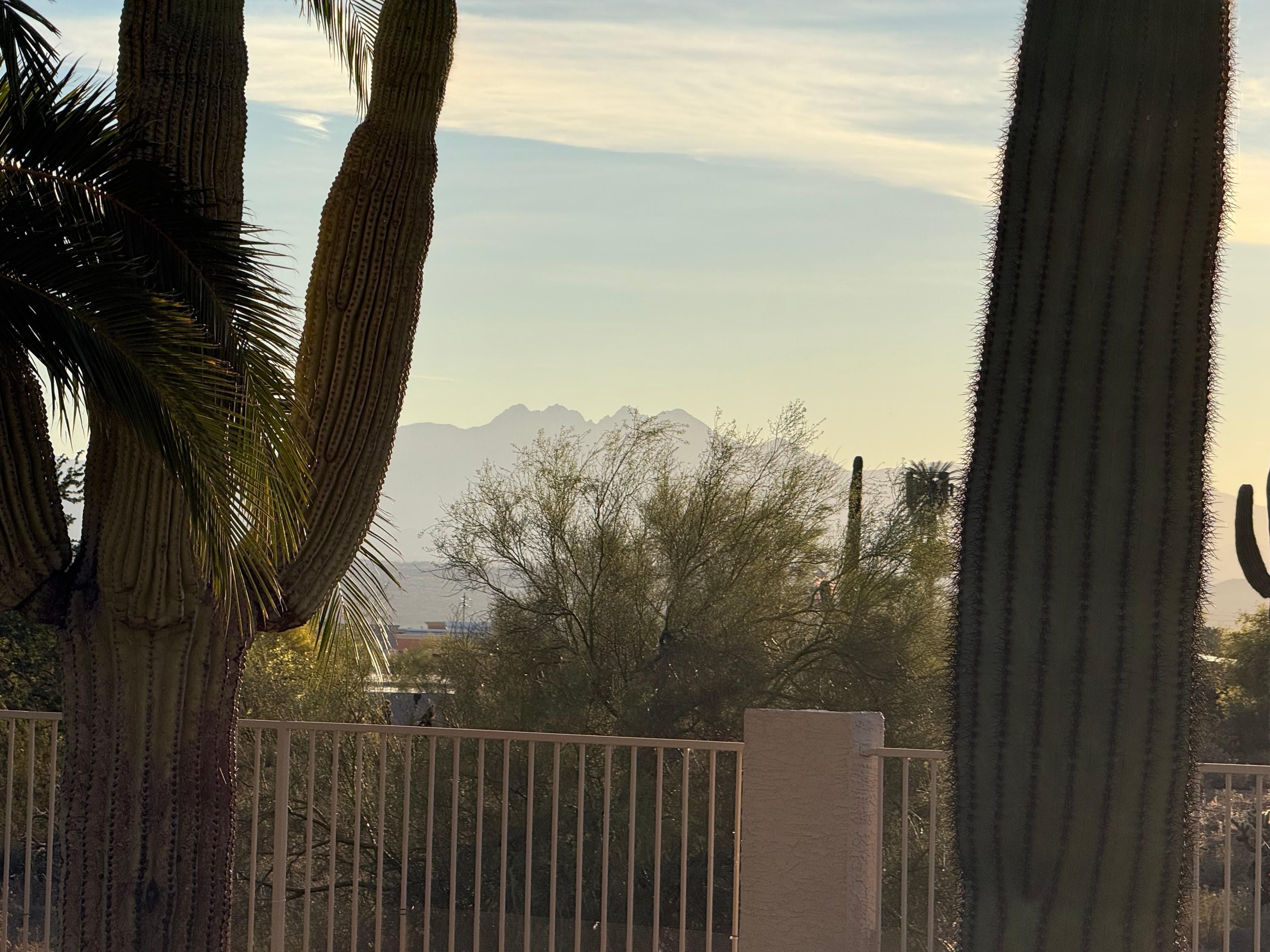 Beautiful view of four peaks