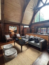 We loved this open concept living space! There were 4 living spaces