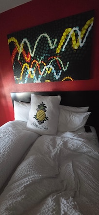 Beautiful bed presentation
