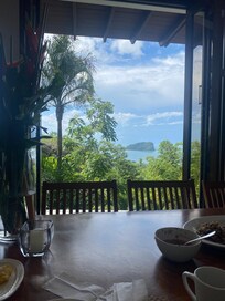 View from kitchen