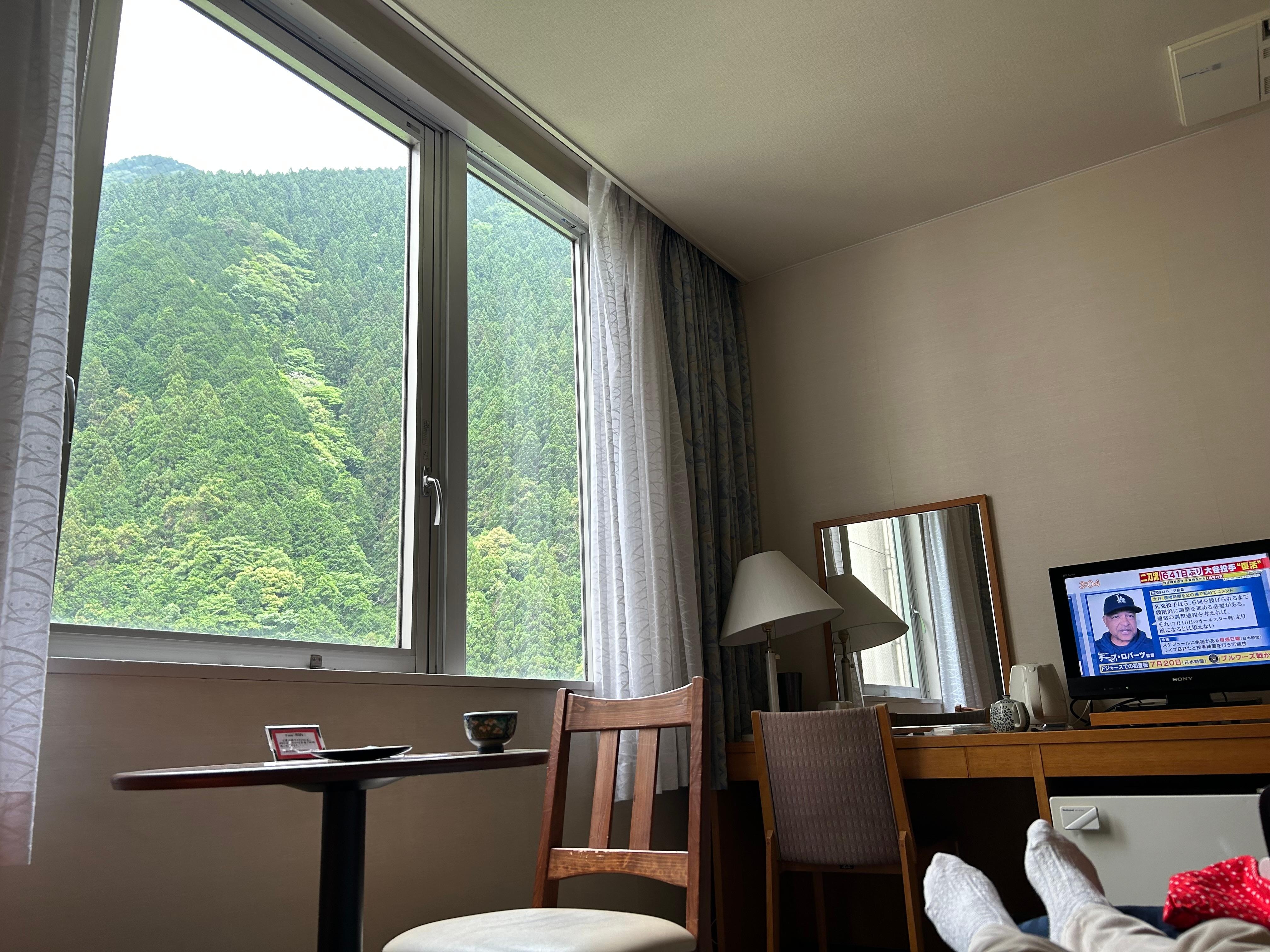 シングルで予約入れたのですが、ツインにしてもらえてラッキーでした