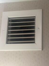 Filthy vents. You can’t see much here but it was full of debris and dust. Hasn’t been cleaned in years.