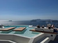 We loved relaxing and reading by the pool.