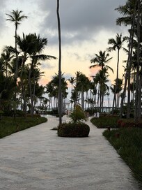 Pool walkway at Barcelo Bavaro Palace