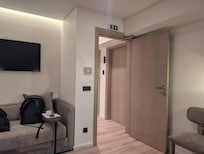 We had to keep the room door open to get the temperature down in the room.