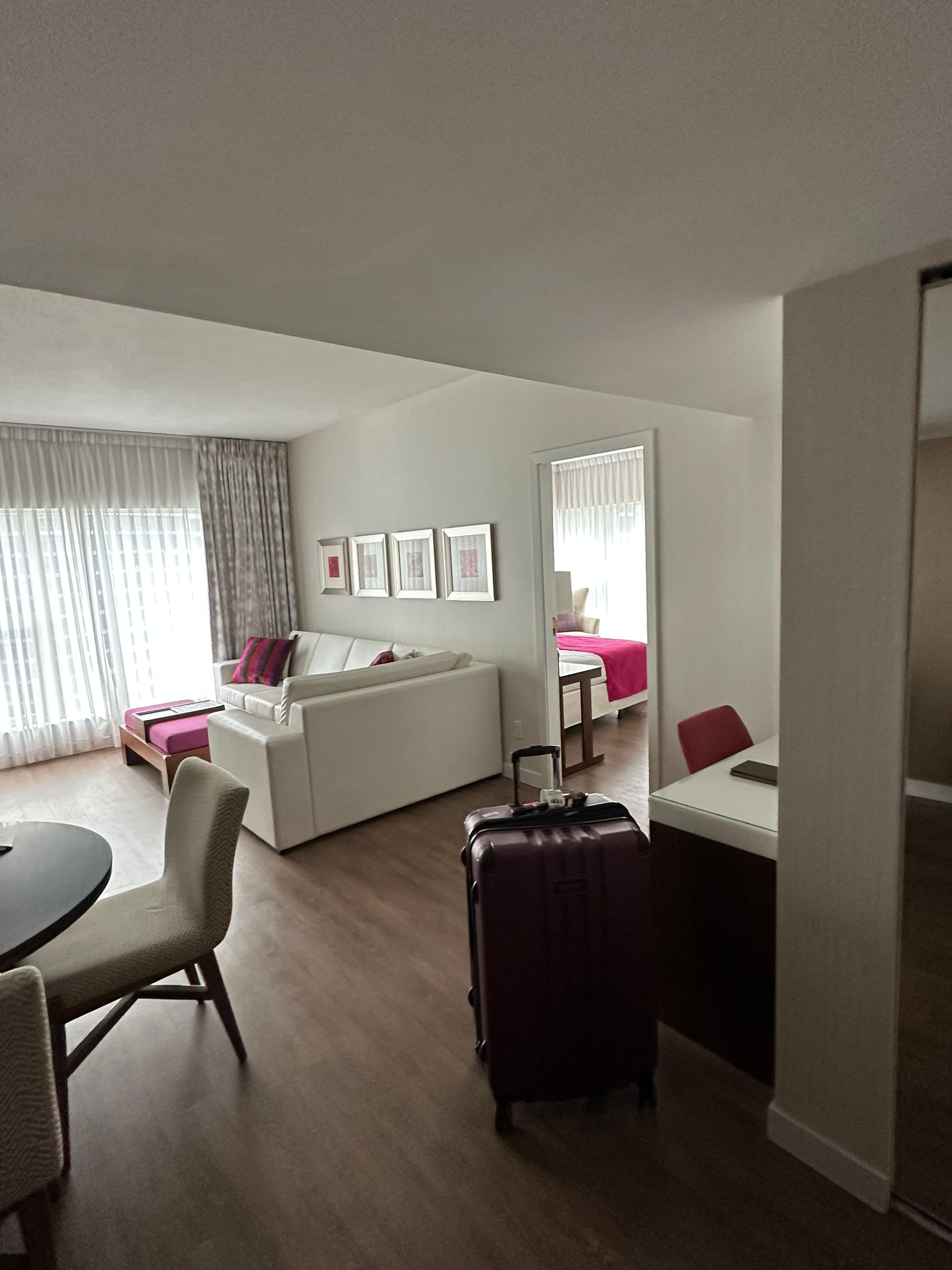 Entry to the suite