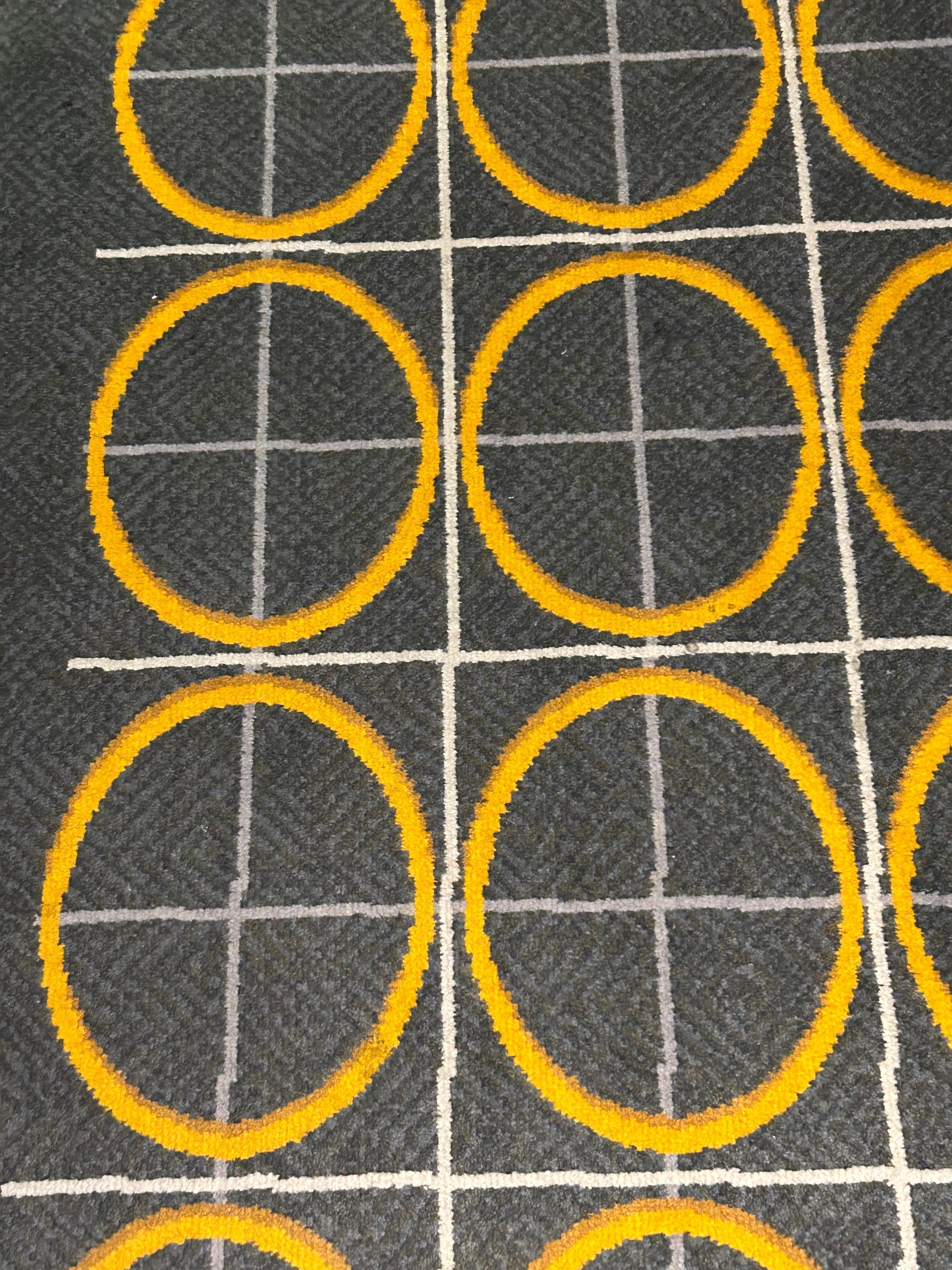 Graphic design carpet.
