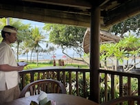 View from the restaurant