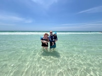 water was beautiful and clear