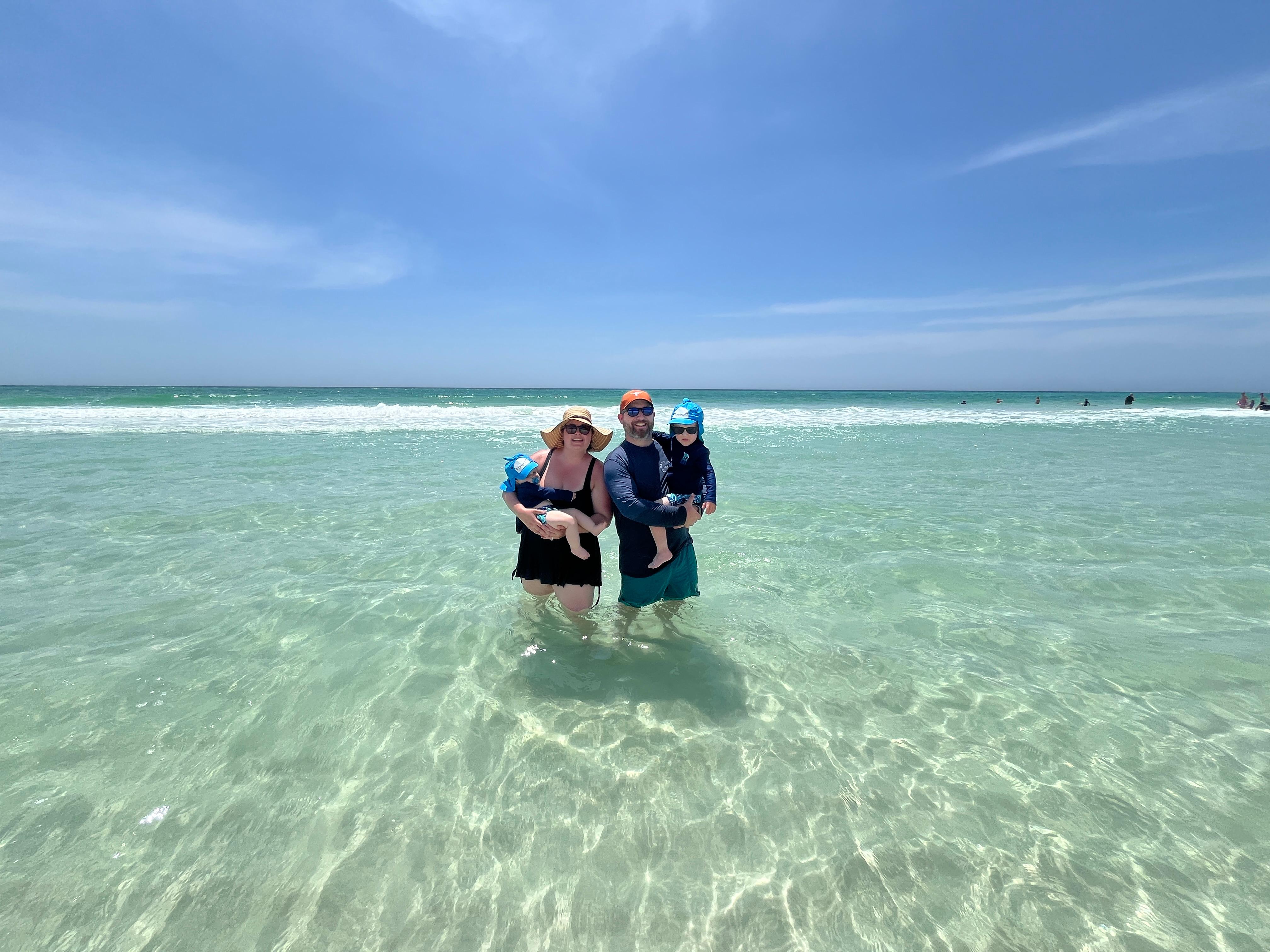 water was beautiful and clear