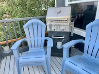 Comfy chairs & Barbecue