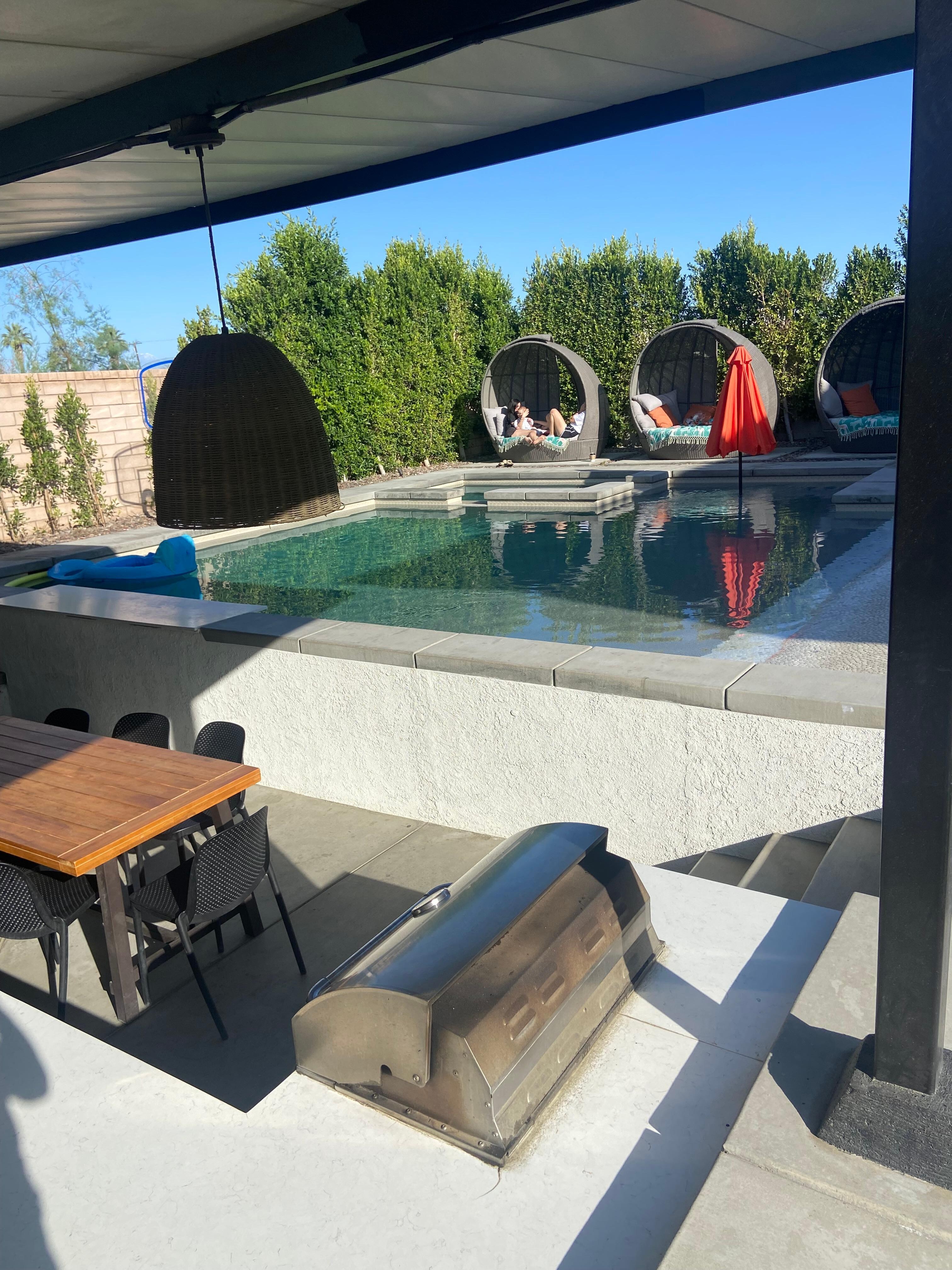 The cabanas were awesome!