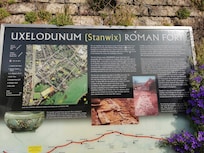 Hadrians wall and fort was on the site