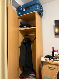 This is the space for the belongings