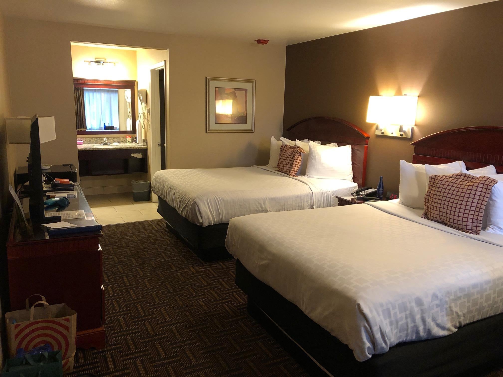 our room - 2 queen beds. 2nd floor