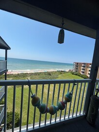 Fabulous balcony with breezes and view. Could have sat there all day!