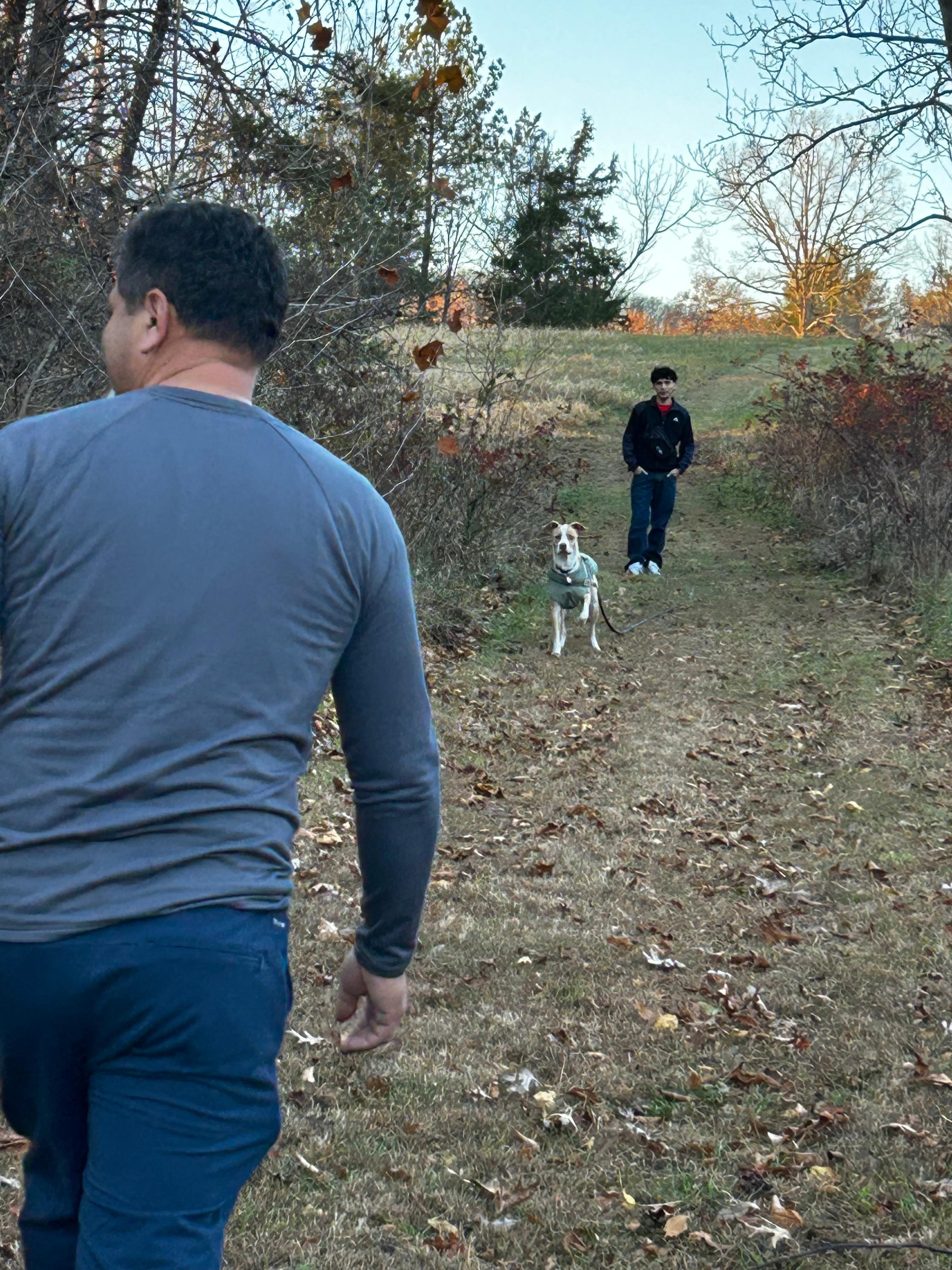 Nice walk to the river