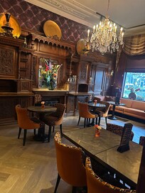 The restaurant/bar area