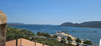 Vue du port de Porto Vecchio du fort