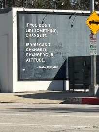 This was outside of the hotel but found it interesting & unexpected.