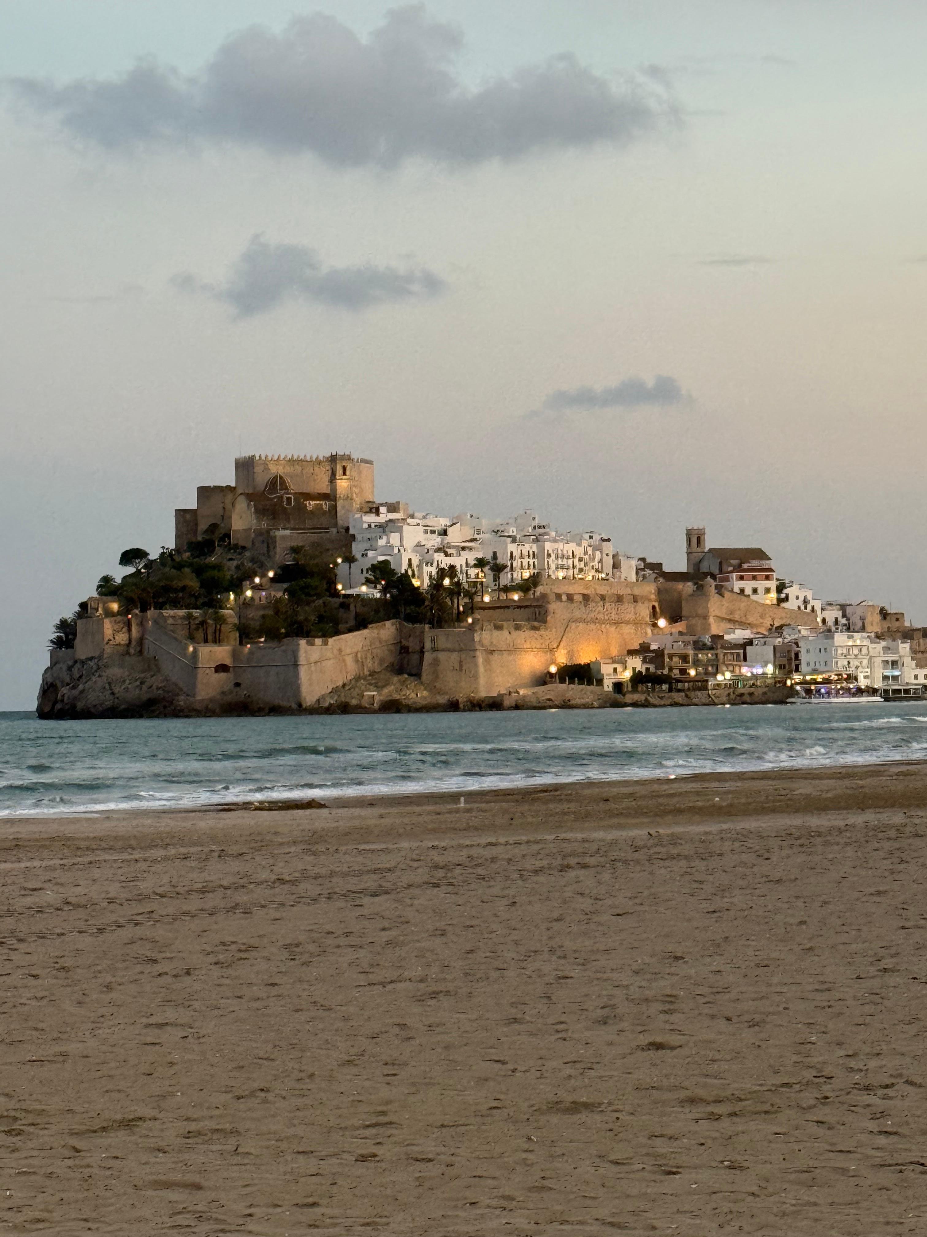 The castle - right across 