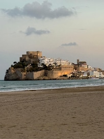The castle - right across