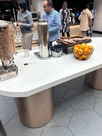 Breakfast on day one (compare to photo on their site)