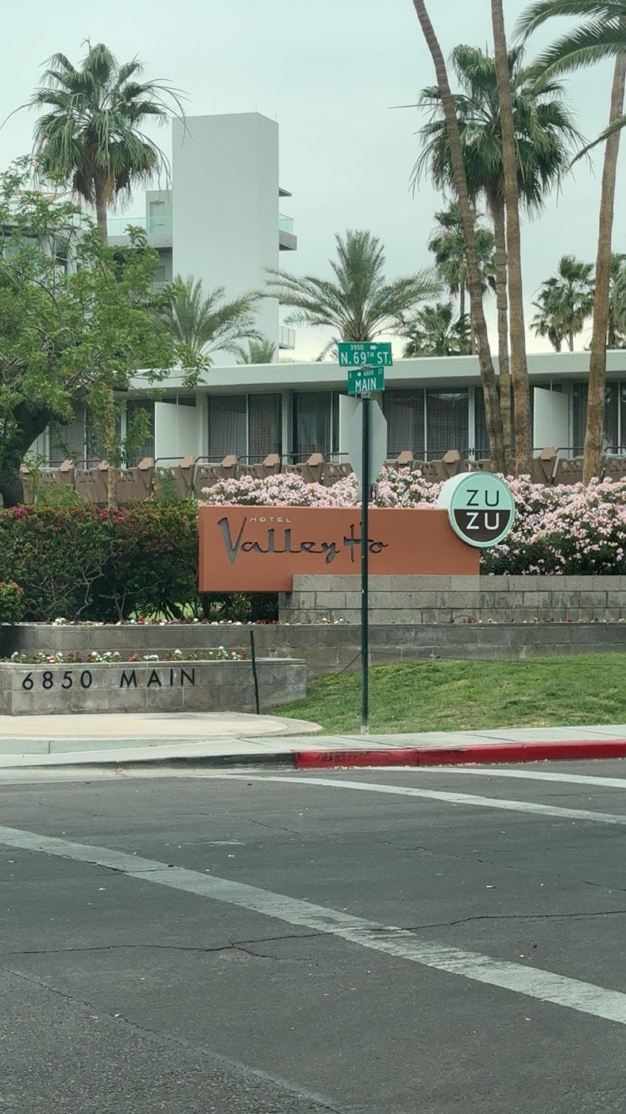 Front of the hotel