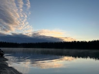 Kasilof River just down the road when we went salmon fishing.