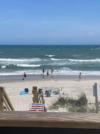 We couldnât have the beach any closer