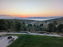 Sunrise from the patio
