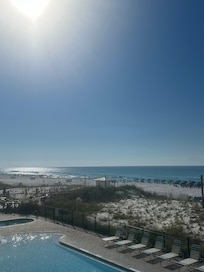 View from the balcony of the property