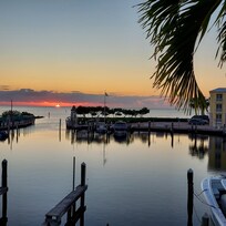 Sunrise from our unit's patio