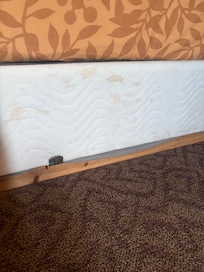 Blood on mattress